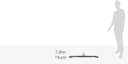 Ettore Curved Industrial Duty Steel Floor Squeegee, 36-Inch