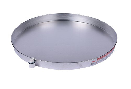 Oatey 34085 30 in. Aluminum Water Heater Pan with 1 in. - Image 2