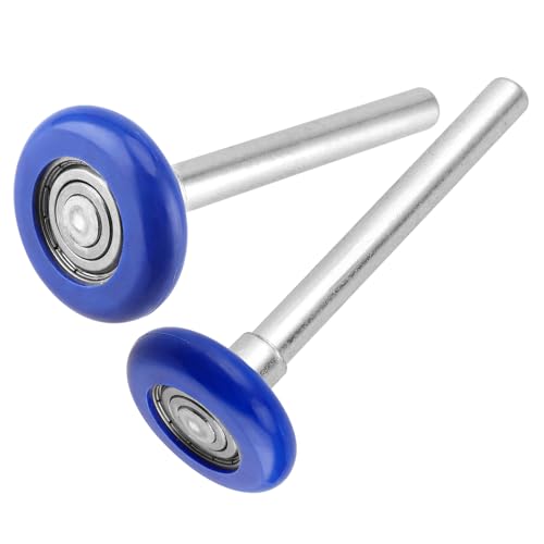 30 Pack 1.8 Inch Nylon Garage Door Rollers 4.7 Inch Stem, Blue - Image 7