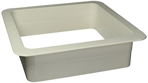 Ventline VA0445-28 Birch White 4-1/8" Radius Garnish, Grey - Image 2