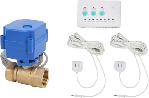 Water Leak Detector with 3/4” Brass Automatic Shut-Off Valve - Image 7
