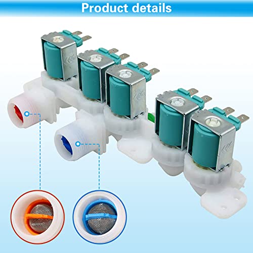 DC97-15459G Water Inlet Valve Assembly Fit for Samsung Washer - Image 7