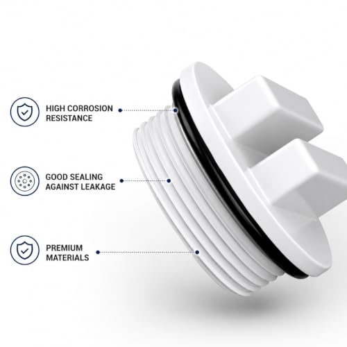 XtremepowerUS Universal 1.5" Pool Plug Cap Threaded Spa - Image 6