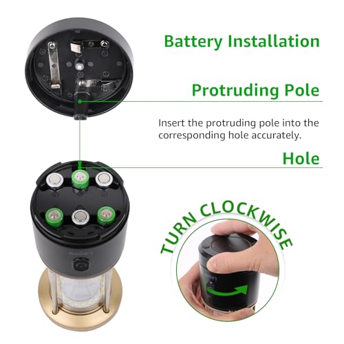 Lepro 1100LM Battery Powered LED Camping Lantern | Travel Essentials - Image 7