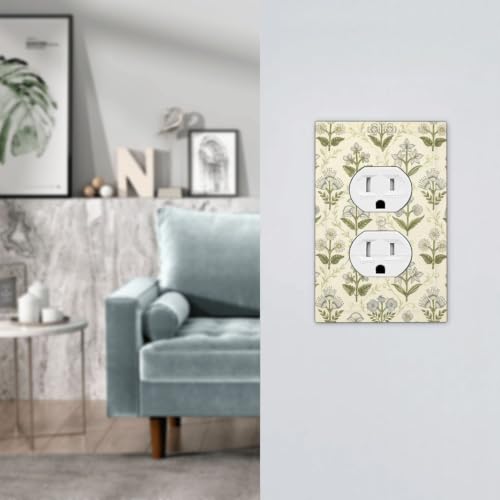 Rustic Flower Floral Boho Wildflower Light Switch Covers - Image 8