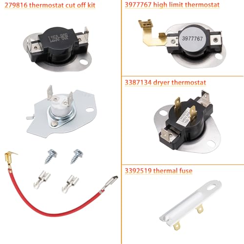 MED6200KW0 MEDB755DW2 MEDB766FW0 Dryer Heating Element Kit - Image 7