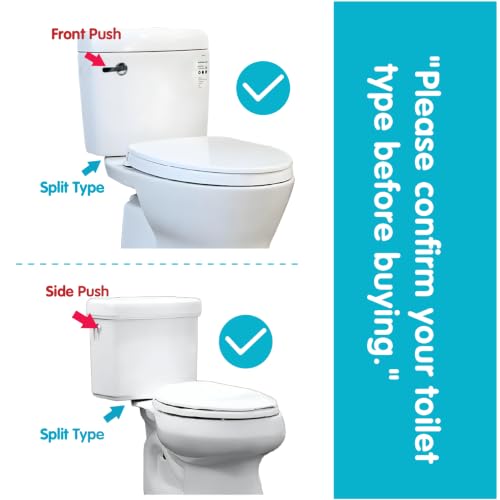 2-inch Toilet Complete Repair Kit with Tools,Dual Flush Modes - Image 7