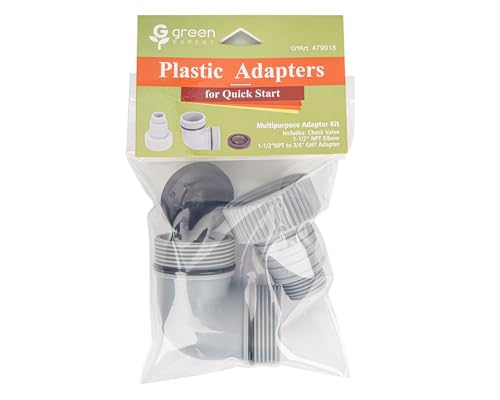 Green Expert Plastic Elbow Adapter Kit for Water Hose and Sump - Image 8