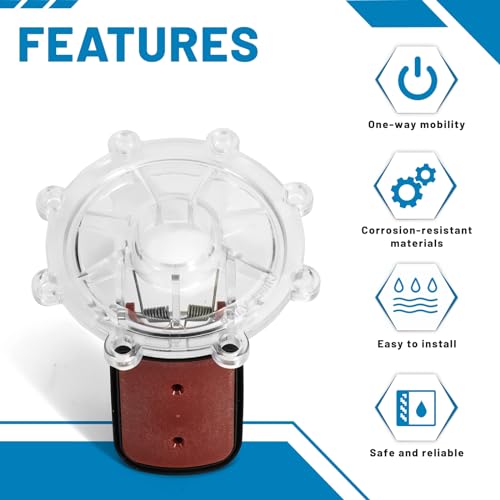 7056 2Pcs Check Valve Covers with Flapper Compatible with Jandy - Image 7