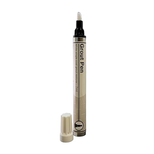 Grout Pen Twin Pack | White | 2 x 7ml | Make The Appearance of Grout Cleaner
