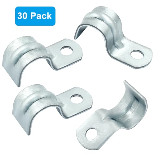 Biaungdo M12 1/2 Inch Rigid Pipe Strap, 30 Pcs, Zinc Plated Steel - Image 6