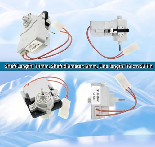 W10464673 Refrigerator Evaporator Fan Motor Compatible - Image 8