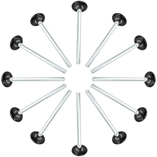 SHEUTSAN 20 Pack 2 Inch Black Nylon Garage Door Rollers, Nylon - Image 7
