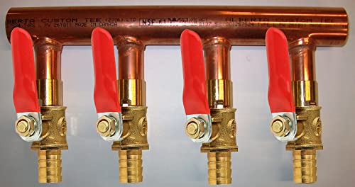 Zorfeter Brass Ball Valve Shut Off Switch 3/8" x 3/8", Pack of 3 - Image 6