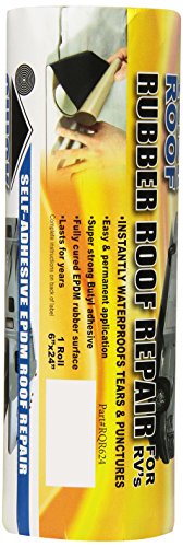RQR624 6"X24" Rubber Quick Roof Patch Kit, Black - Image 3