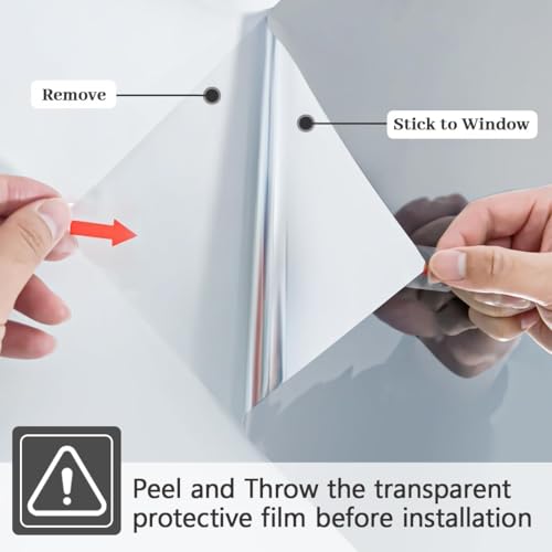 One Way Privacy Window Film Window Tint for Home See Out Not - Image 7