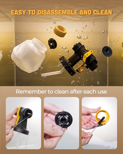 Cordless Paint Sprayer Fits for DEWALT 20V MAX Battery (No - Image 8