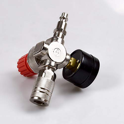 Air compressor pressure regulator 1/4" mini pressure gauge - Image 7
