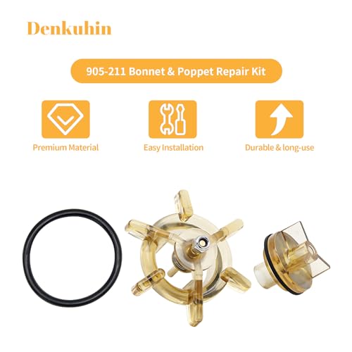905-211 Bonnet Poppet Assembly Repair Kit Compatible | Home Repair - Image 8