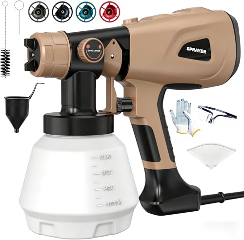 1000W High Power Paint Sprayer, Electric HVLP Spray Paint - Image 2
