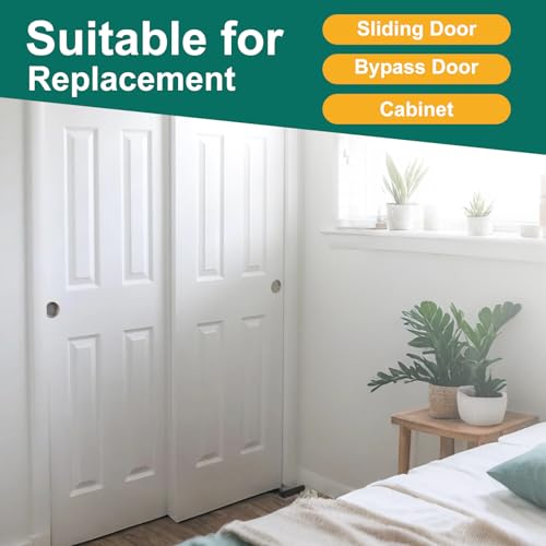 4Pair Sliding Closet Door Roller Kit with 7/8Inch Ball - Image 7