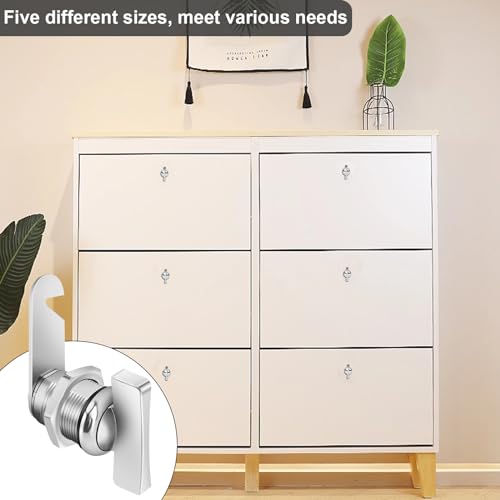 Cam Lock Thumb Operated Cabinet Locks, 7/8" Cylinder Fits - Image 8