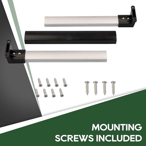 RVGUARD RV Screen Door Kit – 12" Slide & Latch Kit, Cross Door - Image 8