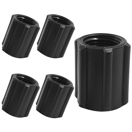 10 Pack 1/2 Inch Double Female Thread Joint PVC Coupling - Image 6