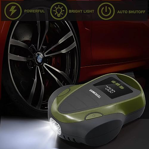 Tire Inflator Portable Air Compressor, Air Pump DC/AC - Image 7