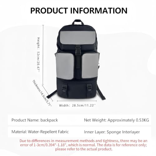 SSZYace Hiking Backpack, Sport Travel Bag Daypack | Travel Essentials - Image 7