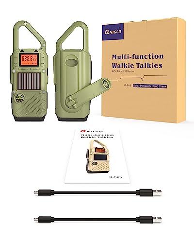 Emergency Walkie Talkies for Adults with NOAA, FM - Image 8