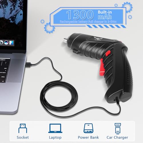 3.6V Cordless Electric Screwdriver Set, Mini Drill Set - Image 8