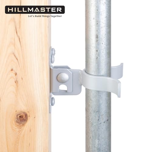 1-3/8" Flat Back Wall Mount Chain Link Fork Latch, Gate | Home Repair - Image 6