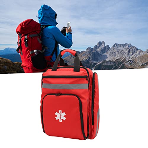 Red Firefighter Bag, Large Capacity Responder Bag - Image 8