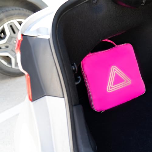 Supercharged Car Emergency Kit – 52-Piece Pink Roadside - Image 7