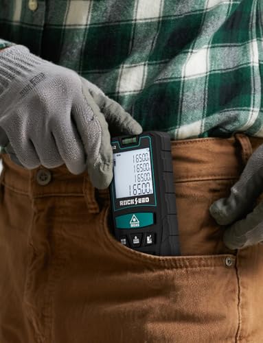 Laser Measure,RockSeed Digital Laser Distance Meter with 2 - Image 8