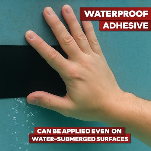 XFasten Waterproof Patch and Seal Tape, Black - Image 7