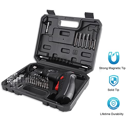 Cordless Electric Screwdriver Set, 3.6V,47 in 1 Rechargeable - Image 7