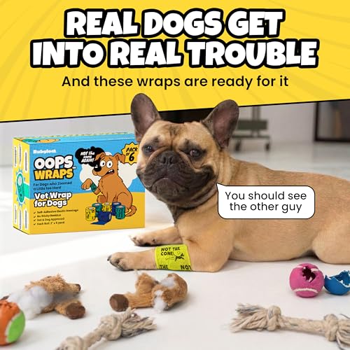 Dog First Aid Kit & Funny Vet Wrap Boys 6-Pack Bandage Bundle - Image 7