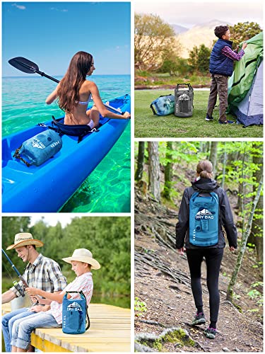 HEETA Dry Bag Waterproof Backpack with Phone Case | Travel Essentials - Image 7