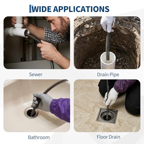 75ft x 3/8" Electric Drain Cleaner Machine - Image 8