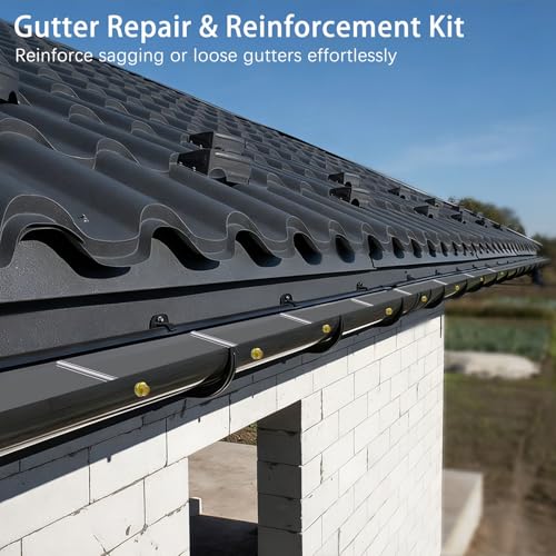 50 Pack 8 Inch Gutter Screws with 304 Stainless Steel | Home Repair - Image 8