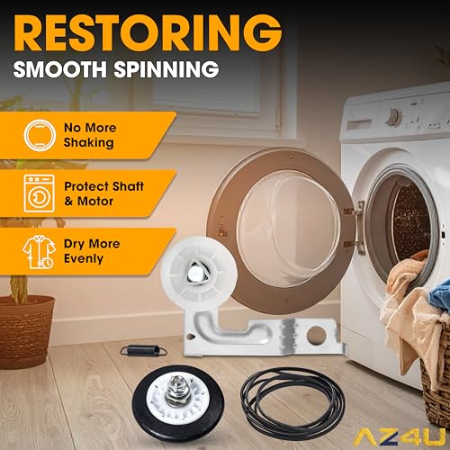 AZ4U Dryer Repair Kit Drum Roller Belt Pulley for LG | Home Repair - Image 8