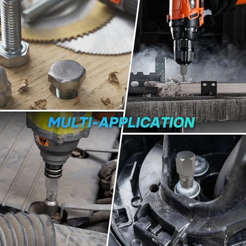 15Pcs Bolt Extractor Kit, 3/8" Multi-Spline Drive - Image 7