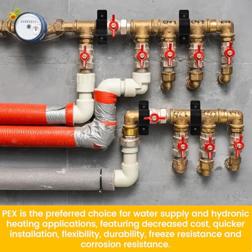 50 Pack 1/2 Inch Pipe Clamps Pex Clamp Heavy-Duty Bulk | Hand Tools - Image 7