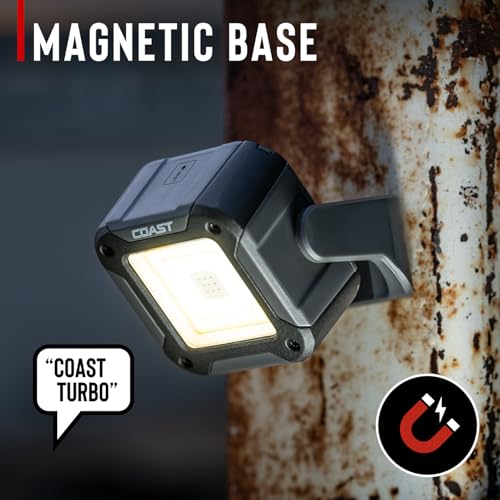 Coast QB2R 2000 Lumens Voice Control Rechargeable Utility Light - Image 8