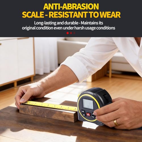 Laser Tape Measure 131FT, 3-in-1 Laser Distance Meter - Image 6