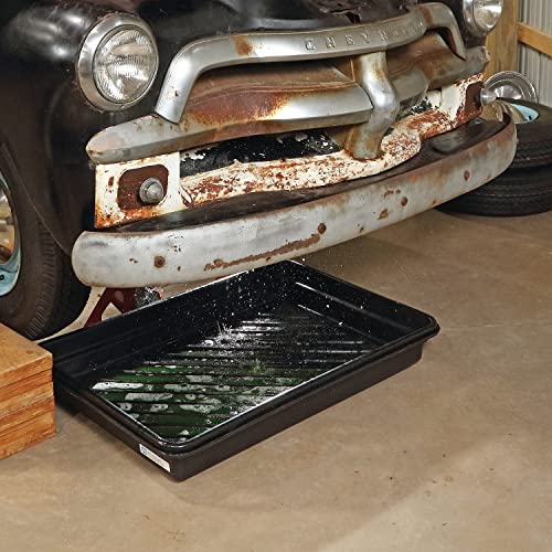 PIG Oil Drain Drip Pan for Garage - Rim to Rim Dimensions - Image 7