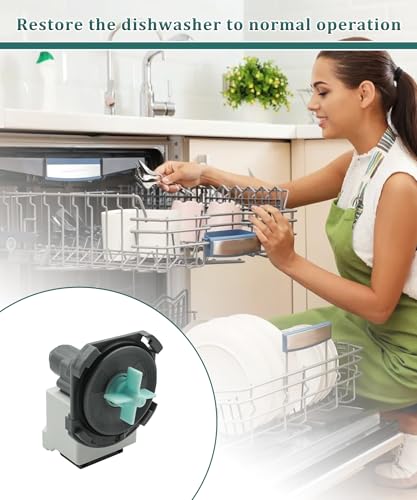 DD81-02635A Dishwasher Drain Pump Replacement Parts Fits - Image 7