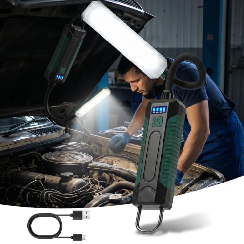 Work Light, Magnetic Work Light with Flexible Gooseneck - Image 8